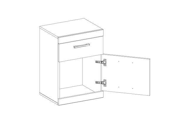 Тумба «Оскар» 1D1S